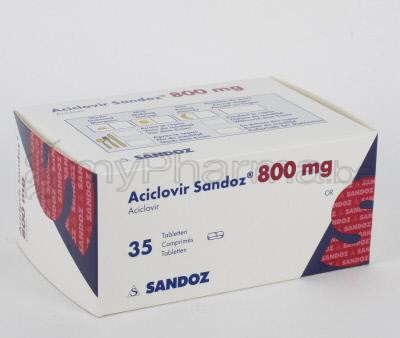 aciclovir compresse 800mg aciclovir compresse 800mg