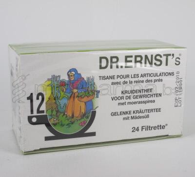 ERNST DR NR12 TISANE POUR LES ARTICULATIONS 24 SACHETS FILTRE  (médicament)