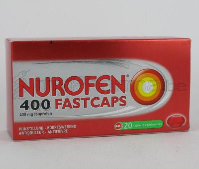 NUROFEN  FASTCAPS 400 MG  20 CAPS (médicament)