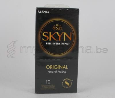 MANIX SKYN ORIGINAL 10 préservatifs (dispositif médical)