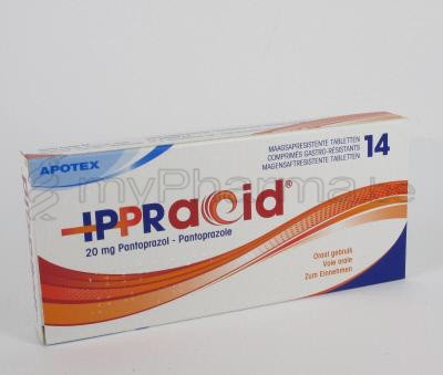 IPPRACID 20 MG 14 COMP            (médicament)