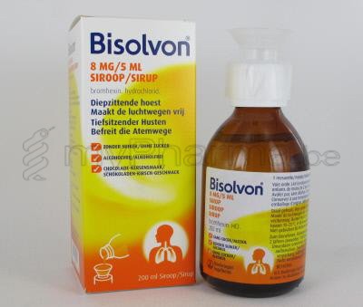 Bisolvon® Sirop contre la toux.