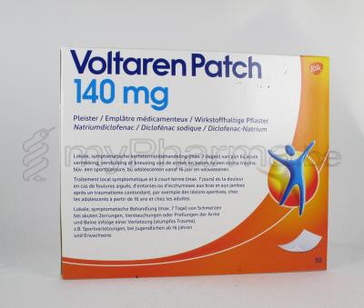VOLTAREN PATCH 140 MG 10 EMPLATRES MEDICAMENTEUX  (médicament)