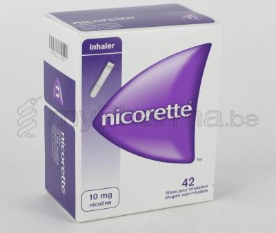 NICORETTE INHALER + 42 EMBOUT (médicament)