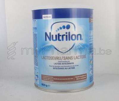 NUTRILON SANS LACTOSE           PDR 800G           (complément alimentaire)
